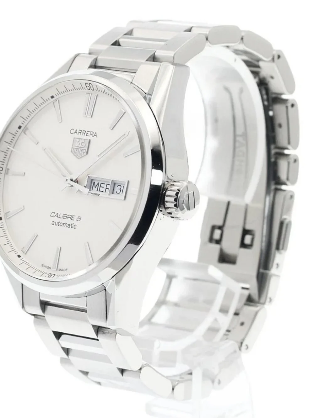 TAG HEUER Carrera Caliber 5 WAR201B.BA0723 Day date Automatic Men's Watch_941307